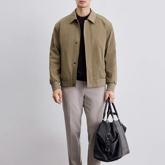 Men's Casual Wrinkle-Free Lapel Jacket