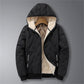 Men's Winter Warm Zipper Hooded Coat